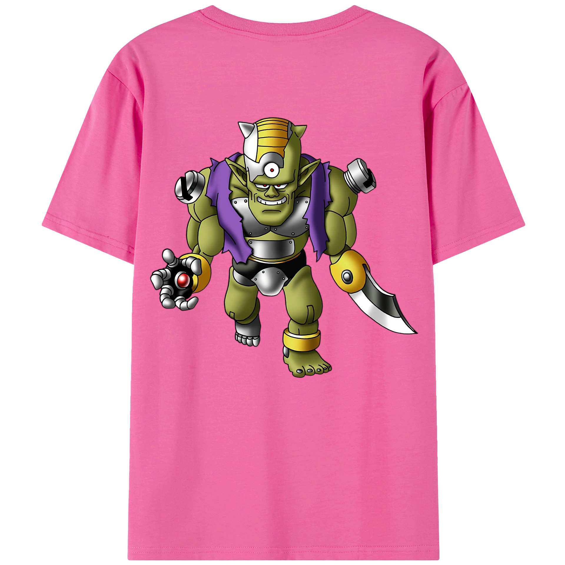 （画像用） ドラゴンクエスト Doragon Kuesuto Dragon Quest レディース半袖Tシャツ(バックプリント)